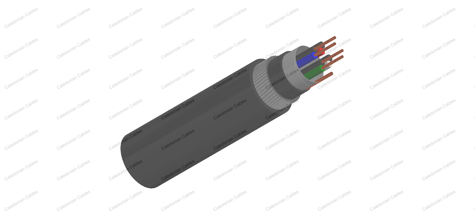 Multipair Overall Screened Armoured Cables-Belden Equivalent 26503